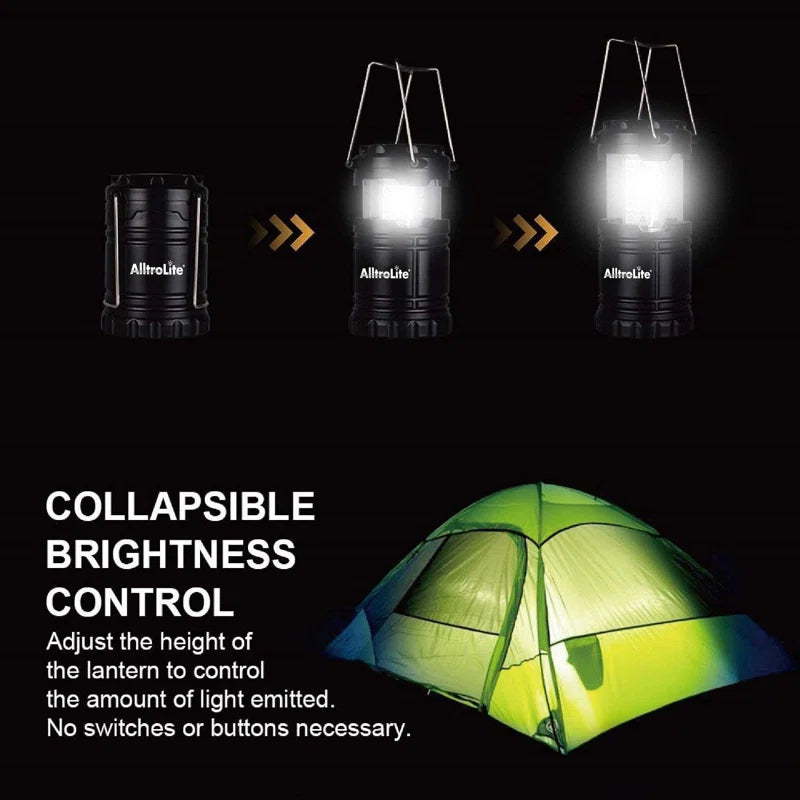 7.5'' Battery Powered Integrated LED Outdoor Lantern