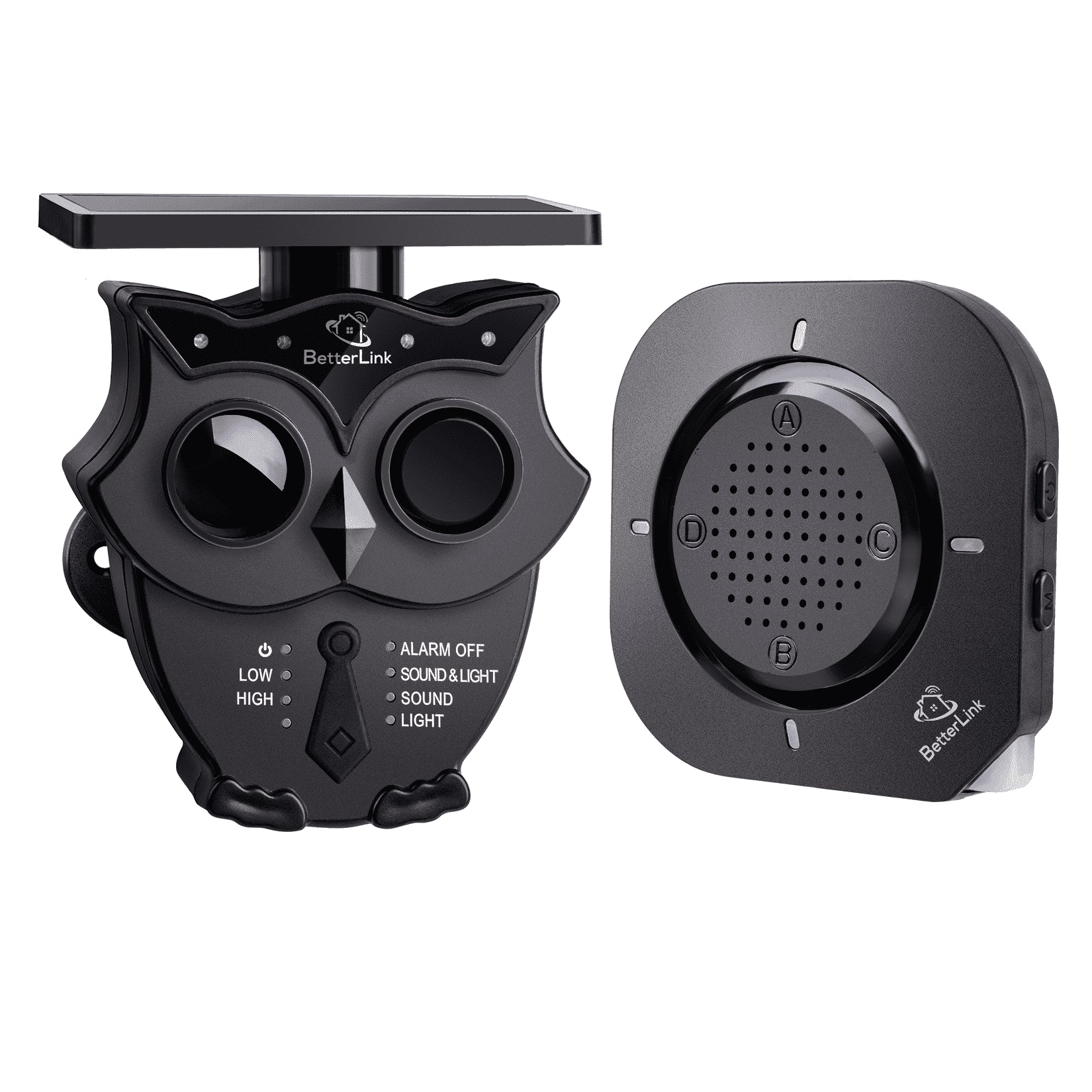 1/2 Mile Long Range Solar Wireless Driveway Alarm System IP65 Weatherproof Outdoor Motion Detectors&Sensor 120Db Siren Sound Light Security Alert System Monitor&Protect Outdoor/Indoor Property