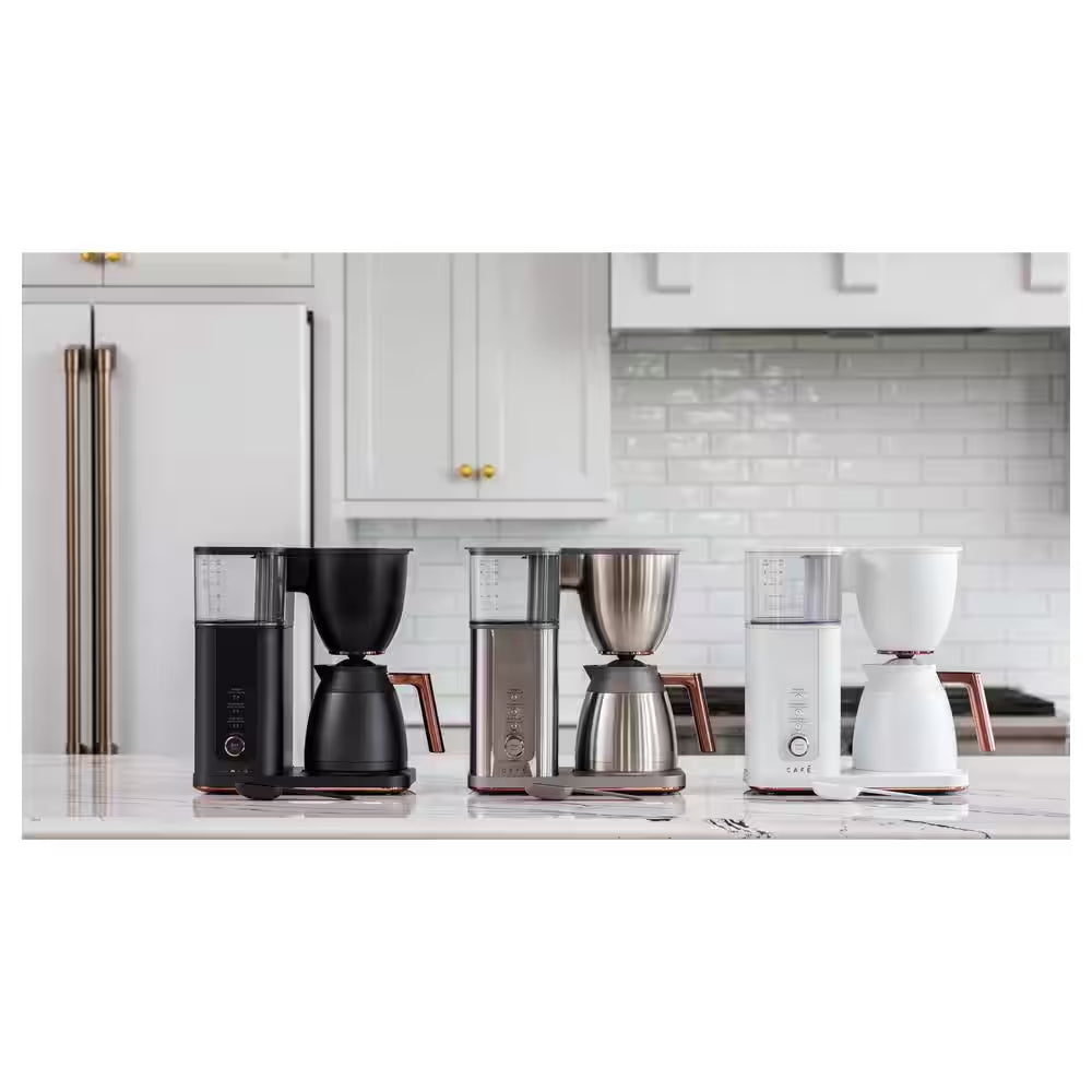 10 Cup Stainless Steel Specialty Drip Coffee Maker with Insulated Thermal Carafe, and Wifi Connected