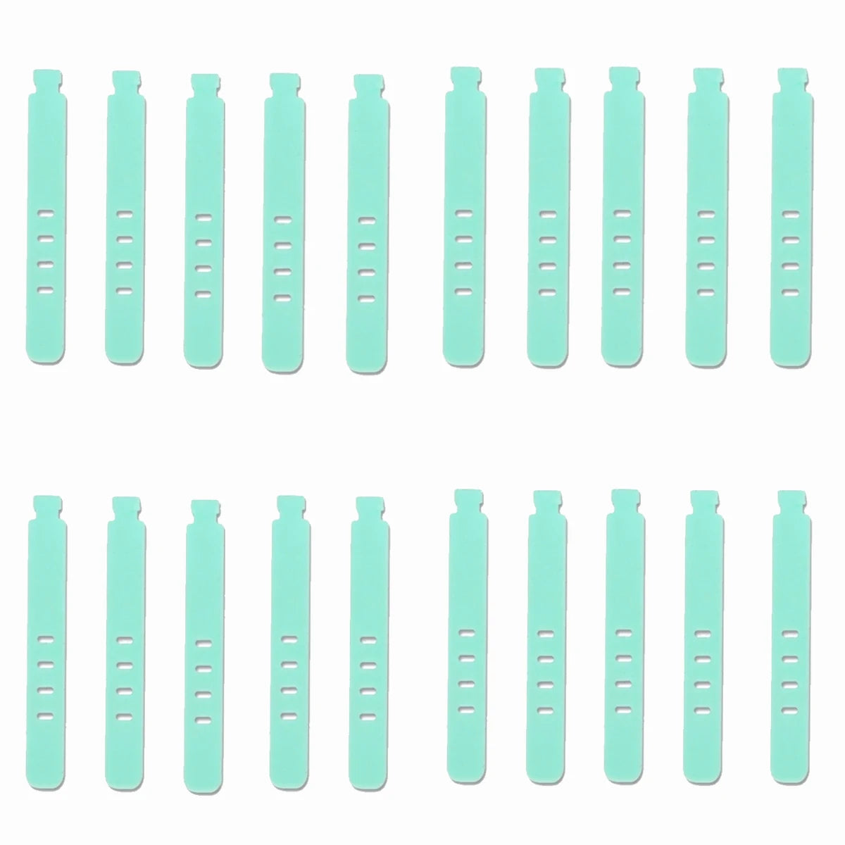 4/12/20PCS Cable Organizer Ties Clip Charger Cord Management Silicone Wire Manager Mouse Earphone Holder Data Line Winder Straps