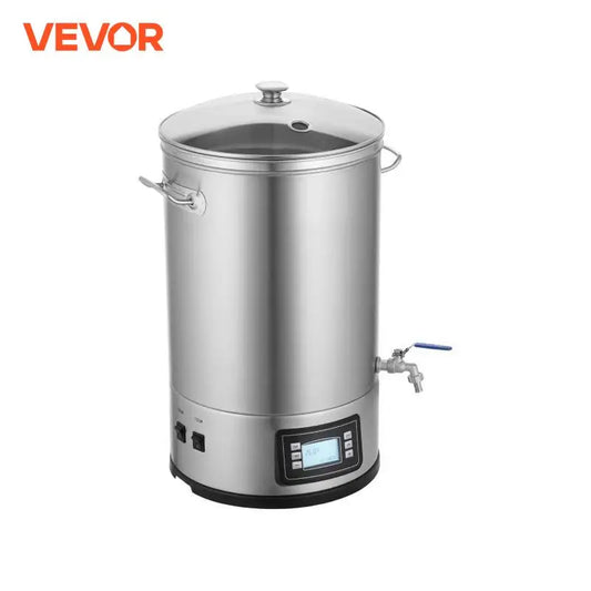 Electric Brewing System 8 GALLON Brewing Stock Pot All-In-One Home Beer Brewer 304 Stainless Steel Brewing Supplies