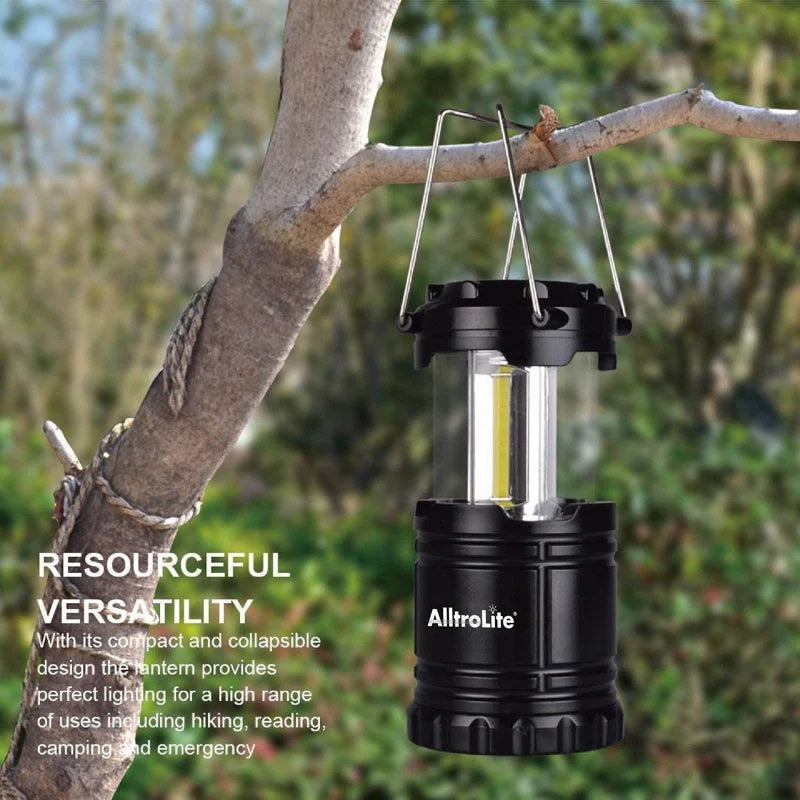 7.5'' Battery Powered Integrated LED Outdoor Lantern