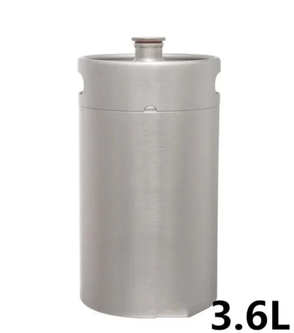 304 Stainless Steel Mini Keg Beer Growler Portable Beer Bottle Home Beer Making Wine Bar Accessories Tool Brewing Cornelius