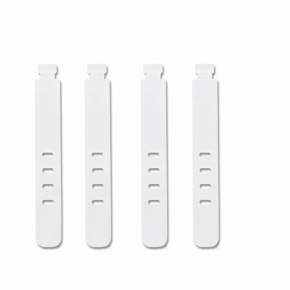 4/12/20PCS Cable Organizer Ties Clip Charger Cord Management Silicone Wire Manager Mouse Earphone Holder Data Line Winder Straps