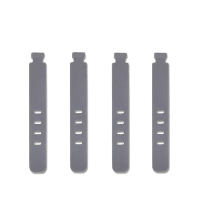 4/12/20PCS Cable Organizer Ties Clip Charger Cord Management Silicone Wire Manager Mouse Earphone Holder Data Line Winder Straps