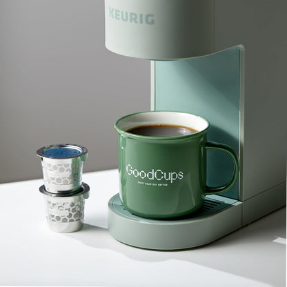 2 Stainless Steel Reusable K Cups for Keurig K Supreme, K Supreme Plus, K Slim,
