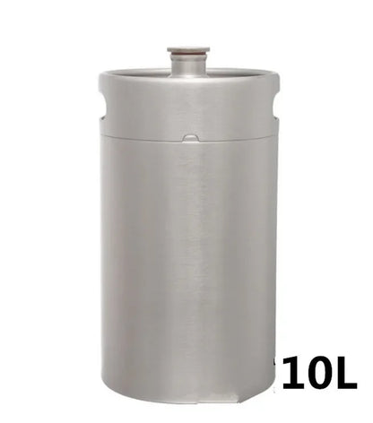 304 Stainless Steel Mini Keg Beer Growler Portable Beer Bottle Home Beer Making Wine Bar Accessories Tool Brewing Cornelius