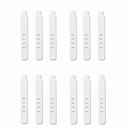 4/12/20PCS Cable Organizer Ties Clip Charger Cord Management Silicone Wire Manager Mouse Earphone Holder Data Line Winder Straps