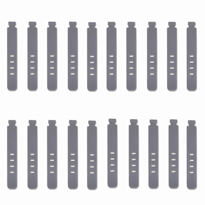 4/12/20PCS Cable Organizer Ties Clip Charger Cord Management Silicone Wire Manager Mouse Earphone Holder Data Line Winder Straps