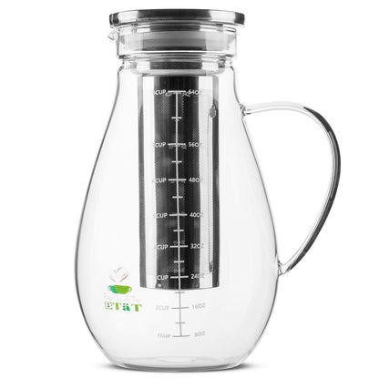 Btat- Cold Brew Coffee Maker, Iced Coffee Maker, 2 Liter (2 Quart, 64 Oz), Ic...