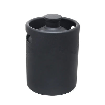 304 Stainless Steel Mini Keg Beer Growler Portable Beer Bottle Home Beer Making Wine Bar Accessories Tool Brewing Cornelius